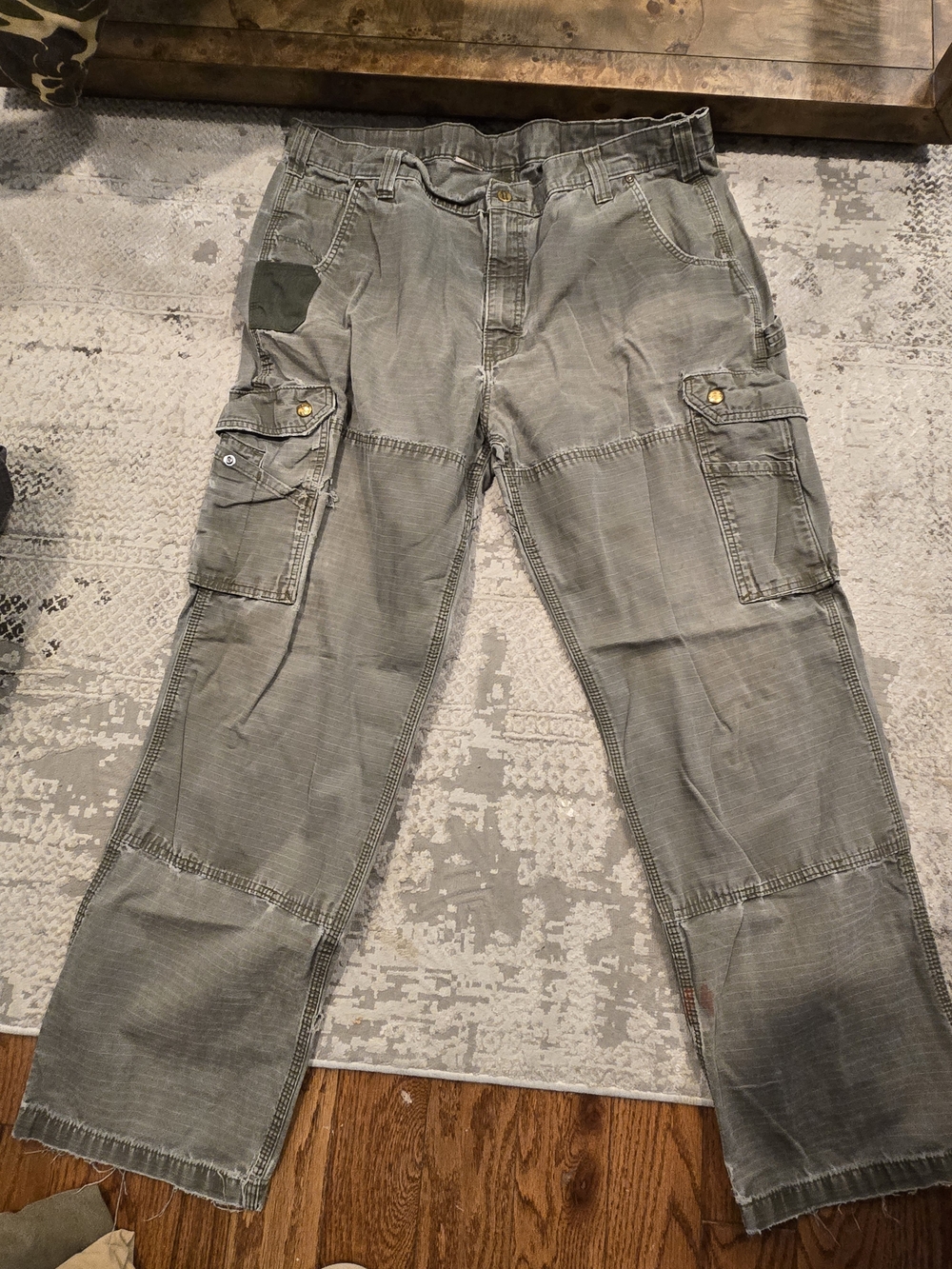 Men's Olive Green Cargo Pants